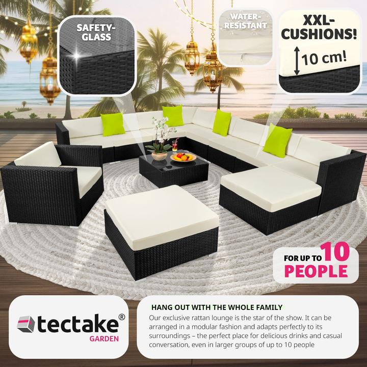 Immagine prodotto tectake set in rattan Las Vegas