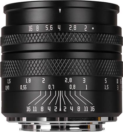 Image du produit AstrHori Full Frame 50mm F2.0 avec monture Canon RF (noir) (Canon RF, Plein format)