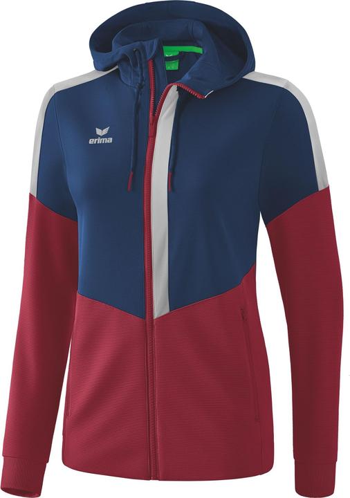 Actual product image Erima Squad Training Jacket With Hood Ladies (38)