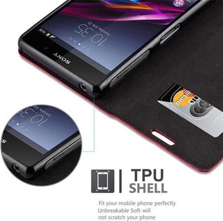 Productafbeelding Cadorabo Boek Onzichtbare Magneethoes (Sony Xperia Z1)