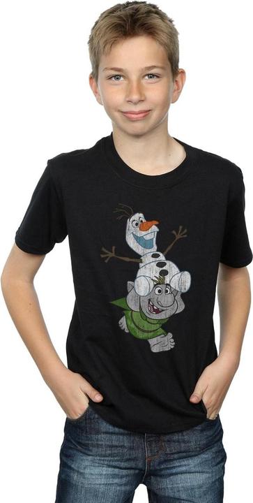 Immagine prodotto Disney Frozen Olaf And Troll Maglietta Ragazzi (116)