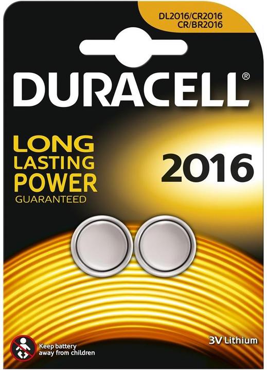 Image du produit Duracell Piles bouton (1 pcs, CR2016, 72 mAh)