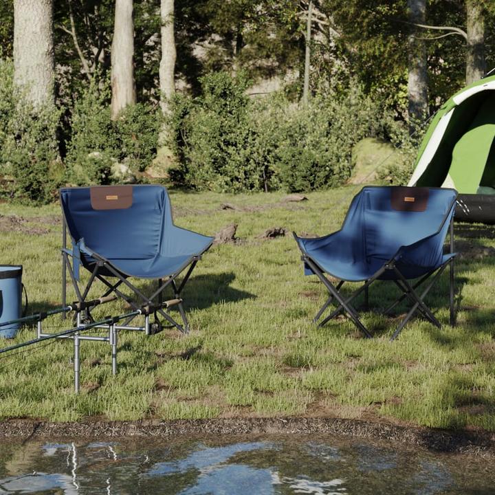 Actual product image VidaXL Camping chairs 2 pcs. with folding bag