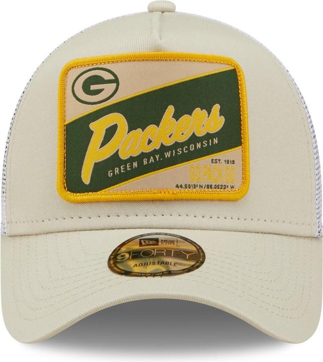 Actual product image New Era Aframe Trucker Green Bay Packers (One size)