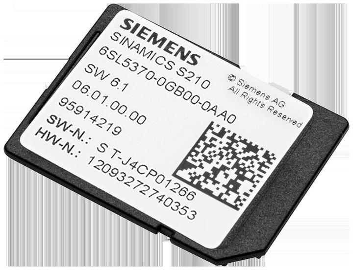 Actual product image Siemens SINAMICS S210 SD card (8 GB)