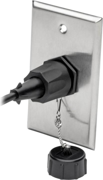 Produktbild Eaton Keystone Jack Cat6/Cat5e RJ45 Shielded Dust Cap Industrial - 110 Punch Down IP68 TAA (RJ45)