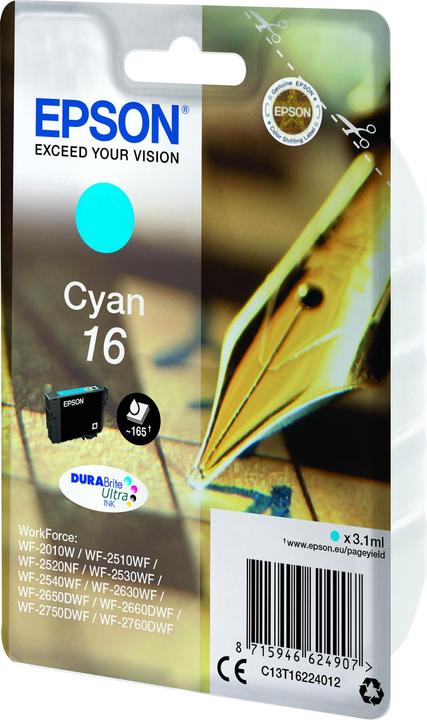 Immagine prodotto Epson 16 DuraBrite Ultra (C)