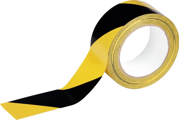 Durable Markierungsband DURALINE® Basic 50/016 gelb/schwarz (50 mm)