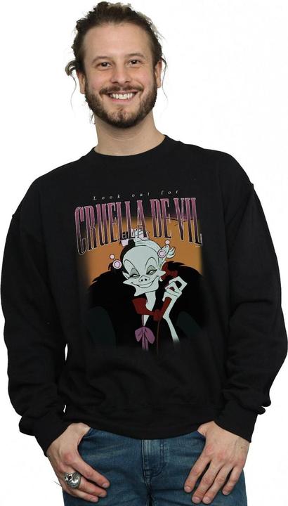 Image du produit Disney - Sweat CRUELLA DE VIL HOMAGE - Homme (L)