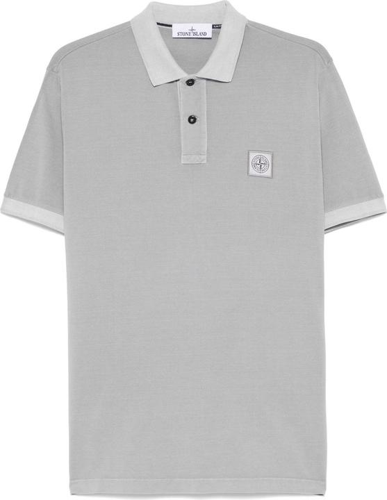 Produktbild Stone Island T-shirt E Polo Grigio (L)