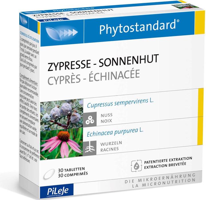 Actual product image Phytostandarts Pileje cypress and coneflower (30 Piece, Pills, 35 g)