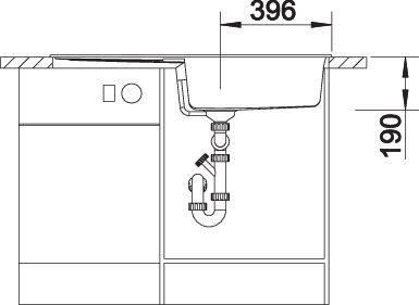 Produktbild Blanco Metra XL 6 S (Einbauspüle, 100 cm, 50 cm)