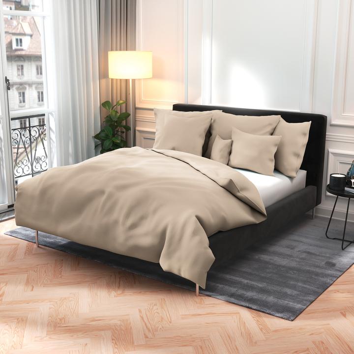 Image du produit Lotus Bettwaren Satin uni (Housse de couette, 240 x 240 cm)