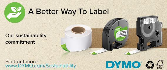 Actual product image Dymo Label roll Thermo Direct