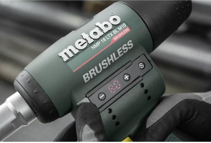 Image du produit Metabo Pistolet à écrou à rivet pour batterie 18 volts (Fonctionnement sur batterie)