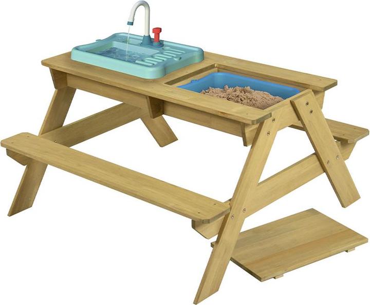 Actual product image TP Toys Wood children picnic table with sink