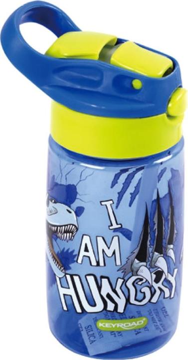 Actual product image Keyroad drinks bottle, plastic, 450 ml, Dino (0.45 l)