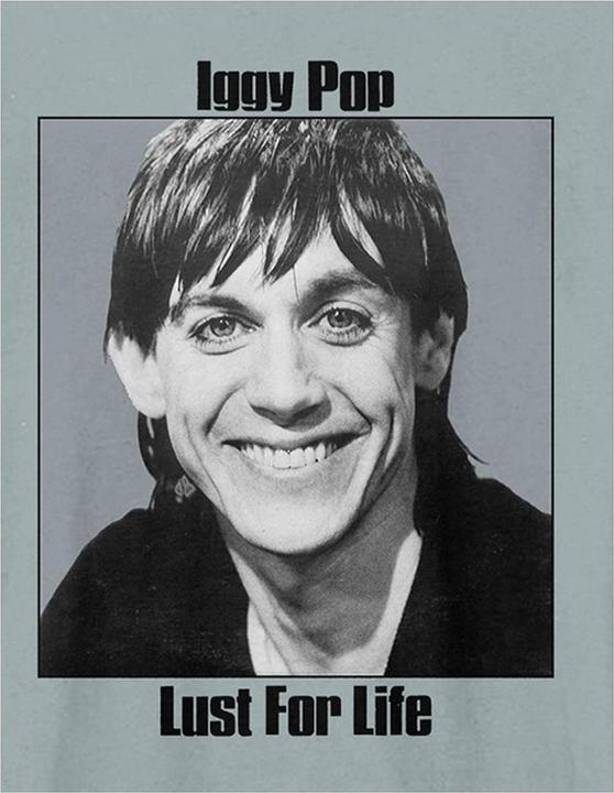 Actual product image Amplified Unisex Adult Lust For Life Iggy Pop T-Shirt (XS)