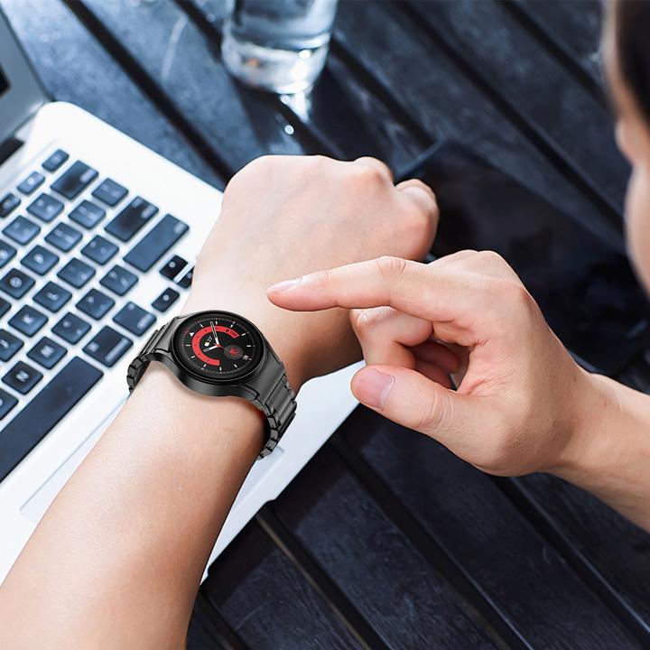 Immagine prodotto Pedea Cinturino in titanio (20 mm, Titanio, Galaxy Watch 4, Galaxy Watch 6, Galaxy Watch 5)
