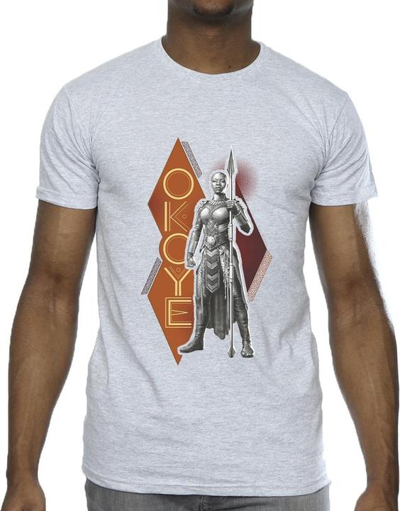 Actual product image Mens Wakanda Forever Okoye Stance T-Shirt (3XL)