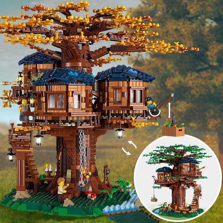Produktbild LEGO Baumhaus (21318, LEGO Ideas, LEGO Seltene Sets)