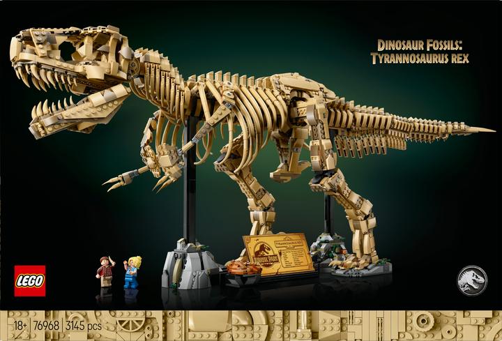 Produktbild LEGO Dinosaurier-Fossilien: Tyrannosaurus rex (76968, LEGO Jurassic World, LEGO Seltene Sets)