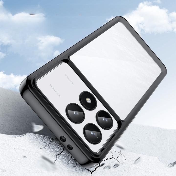 Produktbild Cover-Discount Xiaomi Poco F6 Pro - Schützende Acryl-Handyhülle mit erhöhtem Rand (Xiaomi Poco F6 Pro)