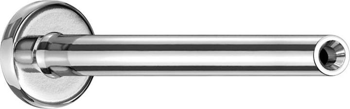 Star Piercing Micro Threadless Labret-Stab silber (ohne Messing, Titan G23)