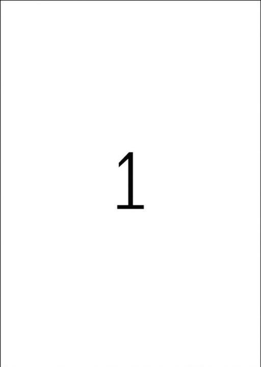 Actual product image Herma Power labels A4
