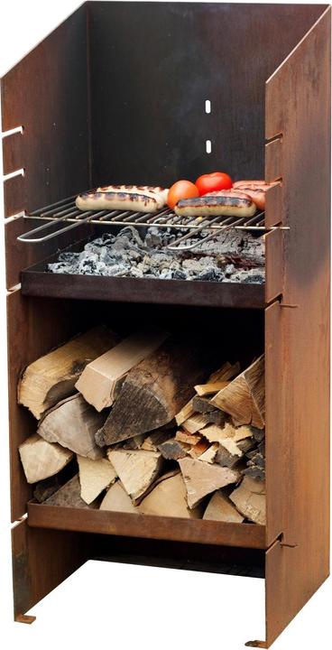 Produktbild Nouvel Feuersäule Trapez Corten (45 cm)