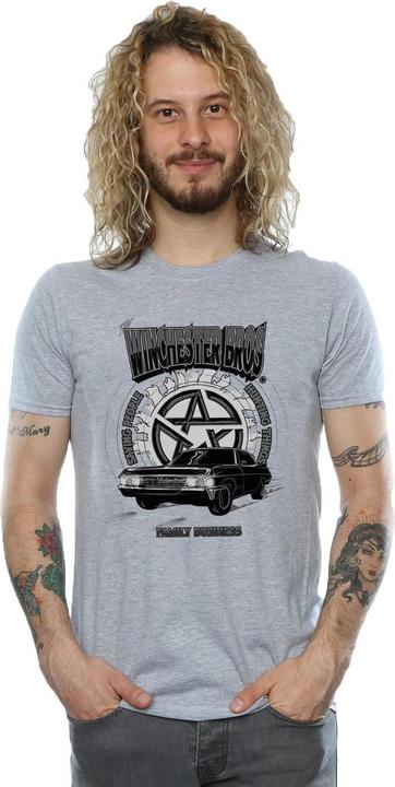 Immagine prodotto Supernatural Winchester Bros Maglietta Uomo (XL)
