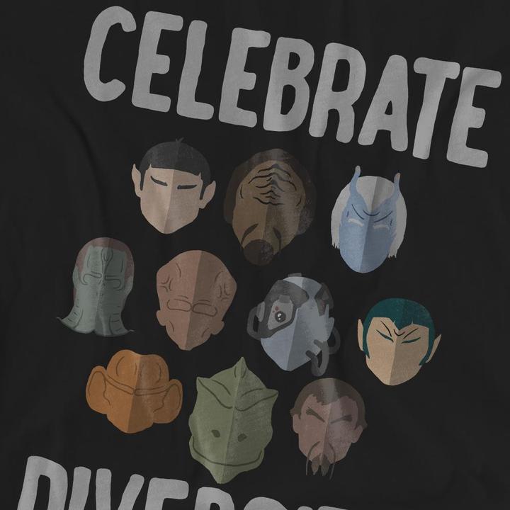 Actual product image Unisex Adult The Celebrate Diversity T-Shirt (M)