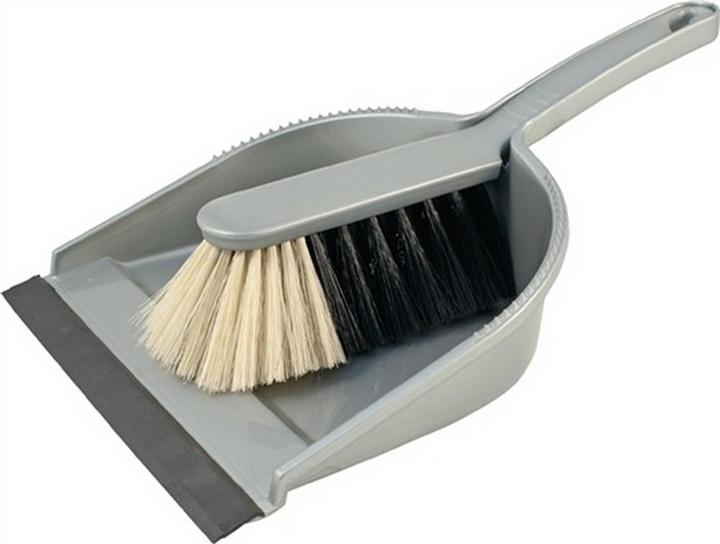 Image du produit Sorex Ensemble balayeur et pelle de balayage argenté (10 pcs)