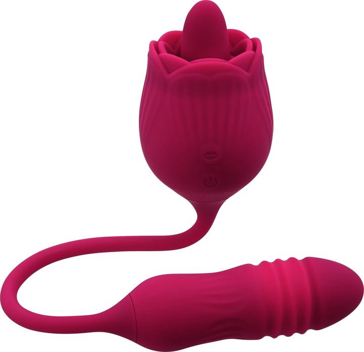 Productafbeelding Evolved - Wild Rose Tong Vibrator - Rood