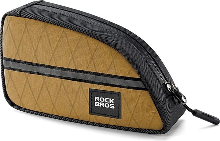 Immagine prodotto Rockbros Triangle Bike Frame Bag 0.8l - Brown (Borsa telaio)