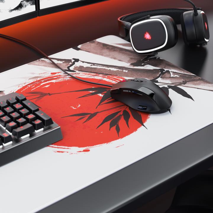Immagine prodotto Titanwolf Tappetino per mouse da gioco, tappetino per mouse da gioco 900 x 400 mm XXL Speed, mousepad con (XXL)