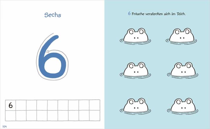 Produktbild Mein kunterbuntes Buch der Buchstaben und Zahlen Spieleris (Deutsch, Nico Sternbaum, 2023)