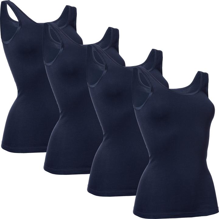 Con-ta Damen-Unterhemd 4er-Pack