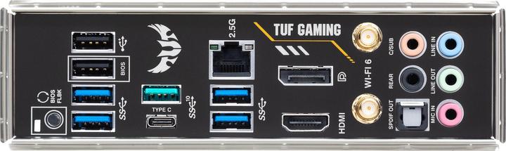 Actual product image ASUS TUF GAMING B550-PLUS WIFI II (AM4, AMD B550, ATX)