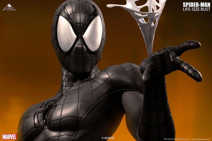 Image du produit Queen Studios Marvel Comics "Spider-Man Black" 1/1 Buste Lifesize