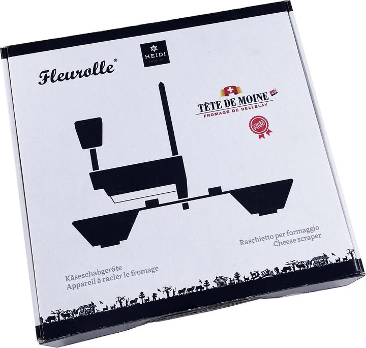 Image du produit Heidi Cheese Line Coupe-fromage Fleurolle Argent