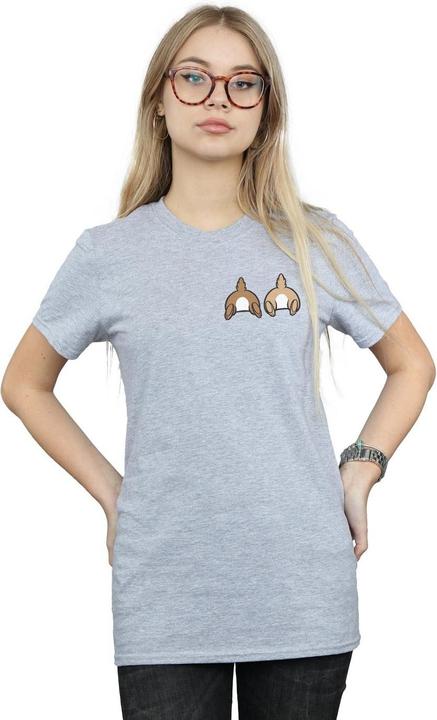 Image du produit Disney - T-shirt CHIP N DALE BACKSIDE BREAST PRINT - Femme (M)
