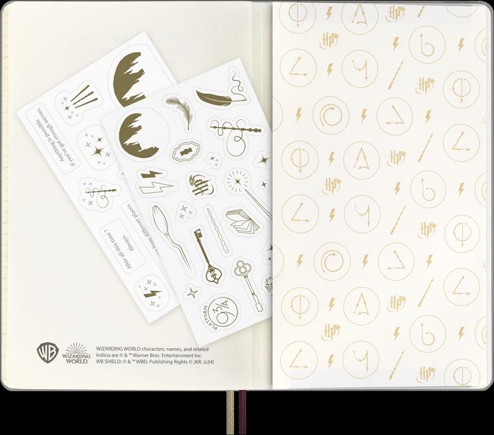 Actual product image Moleskine Harry Potter (13 x 21 cm, English)
