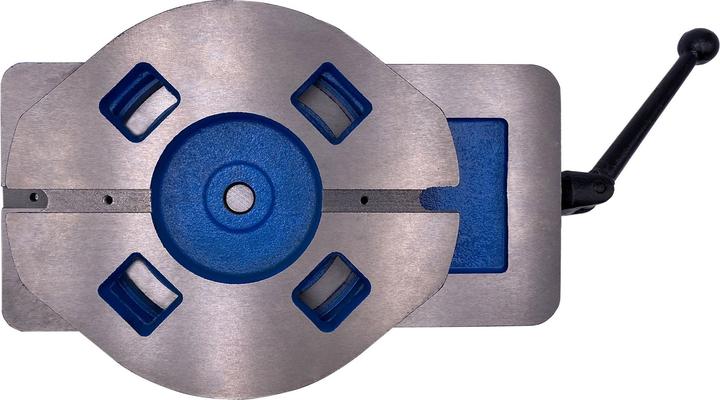 Actual product image Paulimot Niederzug-Maschinenschraubstock drehbar, 129 mm (150 mm)
