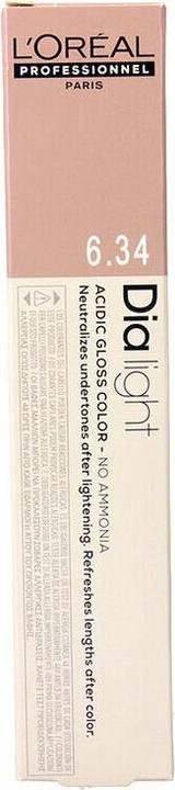 L'Oréal Professionnel DIA LIGHT gel-creme acide sans amoniaque #6,34 50 ml (#6,34)