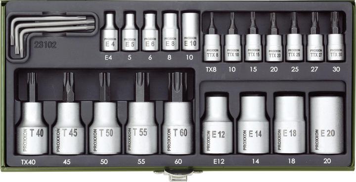 Actual product image Proxxon Socket wrench set (6.3 mm, 12.5 mm)