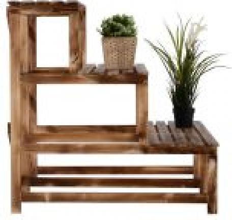 Immagine prodotto Outsunny Scala per piante Scaffale per fiori in legno di abete