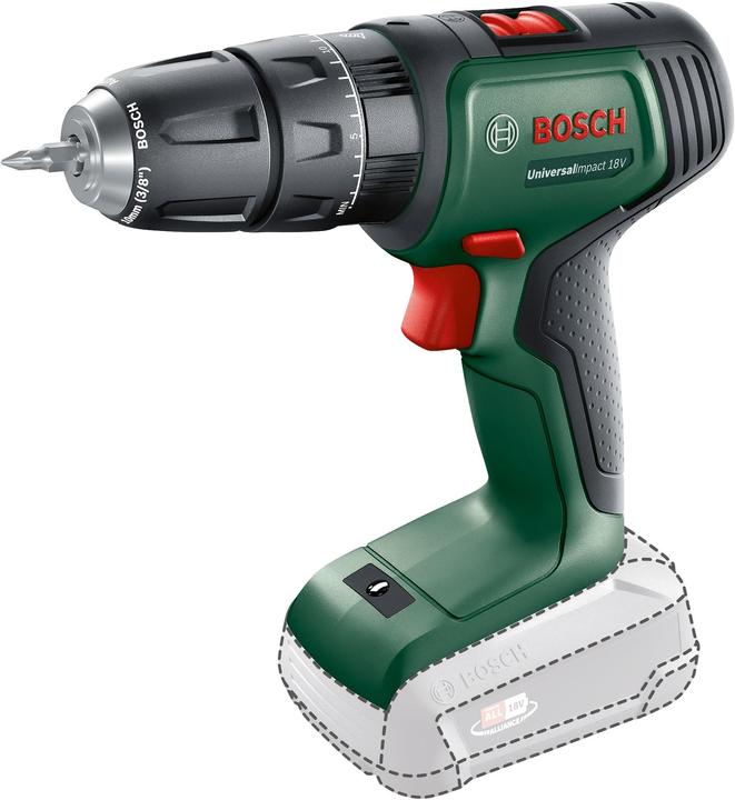 Actual product image Bosch Home & Garden Universal Impact 18V (Rechargeable battery operated)