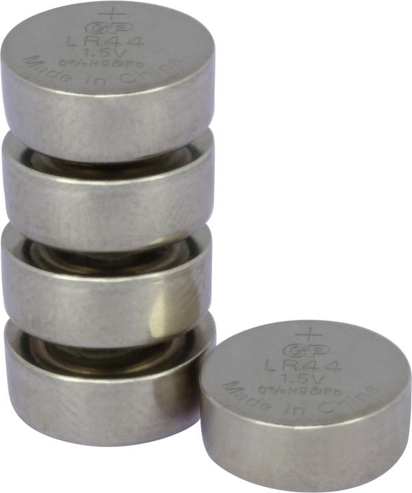 Image du produit GP Batteries Cellule alcaline (5 pcs, LR44, 110 mAh)