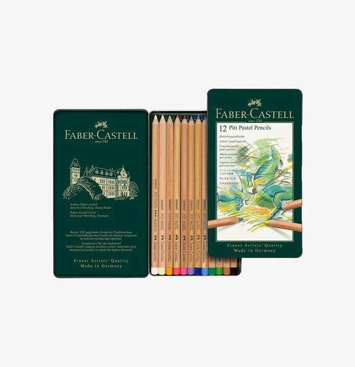 Produktbild Faber-Castell Pitt Pastell (Mehrfarbig, 12 x)